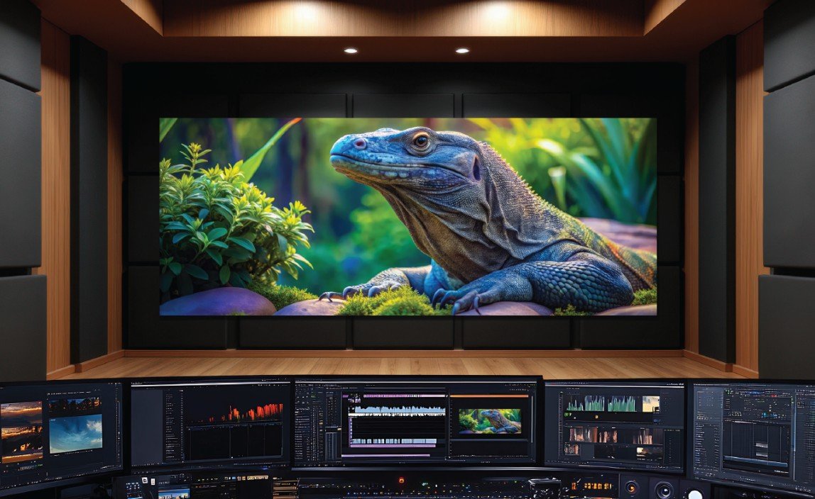 COB Indoor LED Video Wall Boardroom Layout