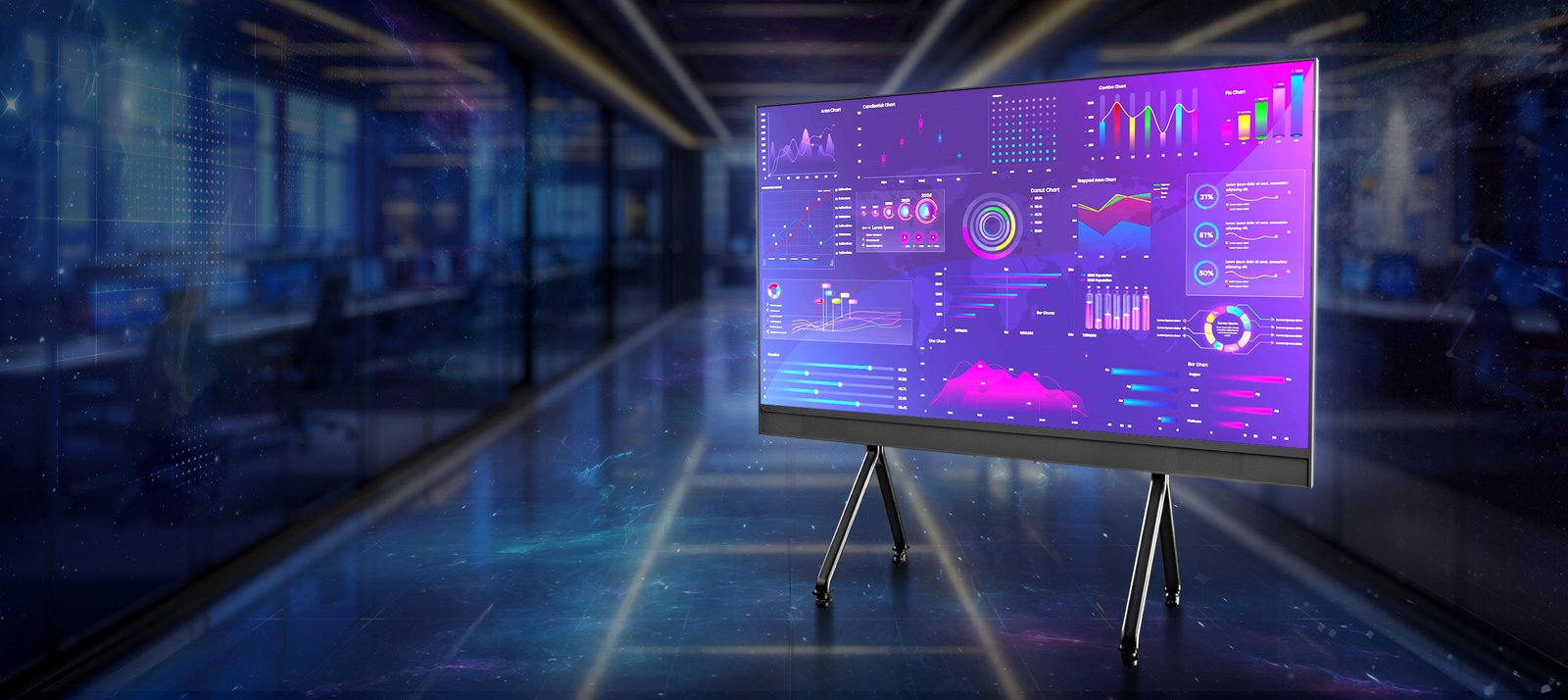 Interactive Touch Display Boardroom