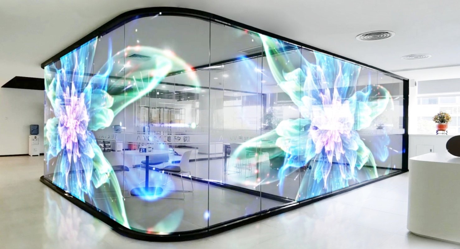 Transparent LED Display Installation